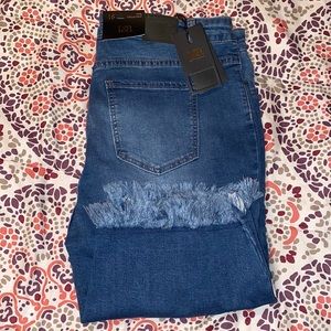 L&B Frayed Bermuda Shorts